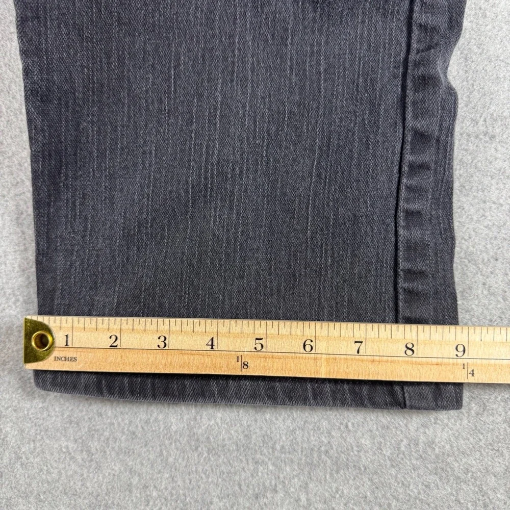 Levi's 569 Loose Straight Jeans Mens 36x32 Faded Black Denim Good Condition